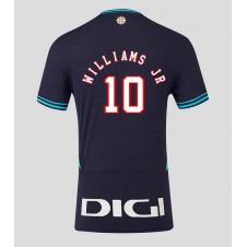 Athletic Bilbao Nico Williams #10 Bortatröja 2025-26 Korta ärmar